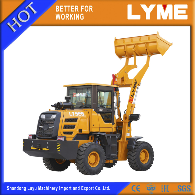 Flexible Wheel Loader With Grapple For Constructions