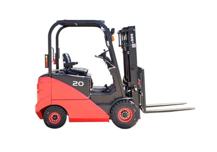 New Battery Power Electric Forklifts With Clamp Attachments
