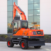 Small Reliable Wheel Excavator For Machinery