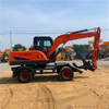 Rock Convenient Wheel Excavator With Bucket