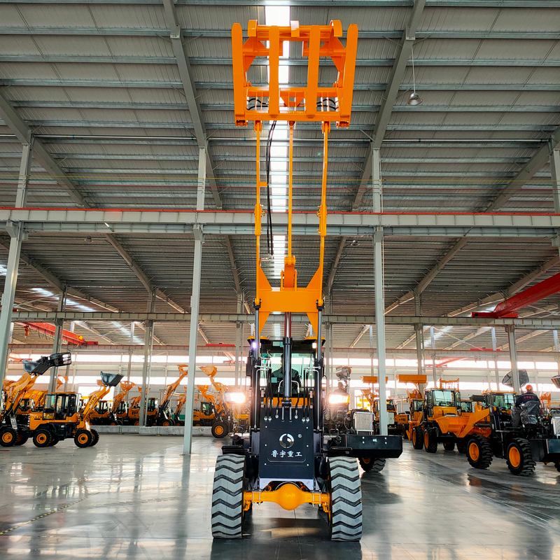 Cement Crab Steer Compact Wheel Loader