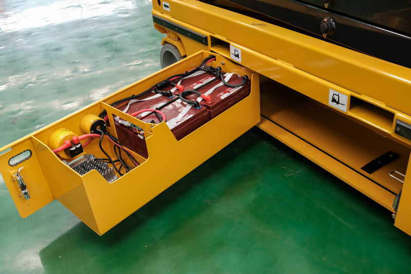 Dc Motor Type 12m 6m Self Propelled Scissor Lift