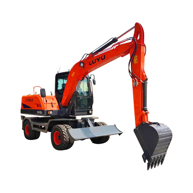 Construction Use Strong Building Construction Wheel Excavator 