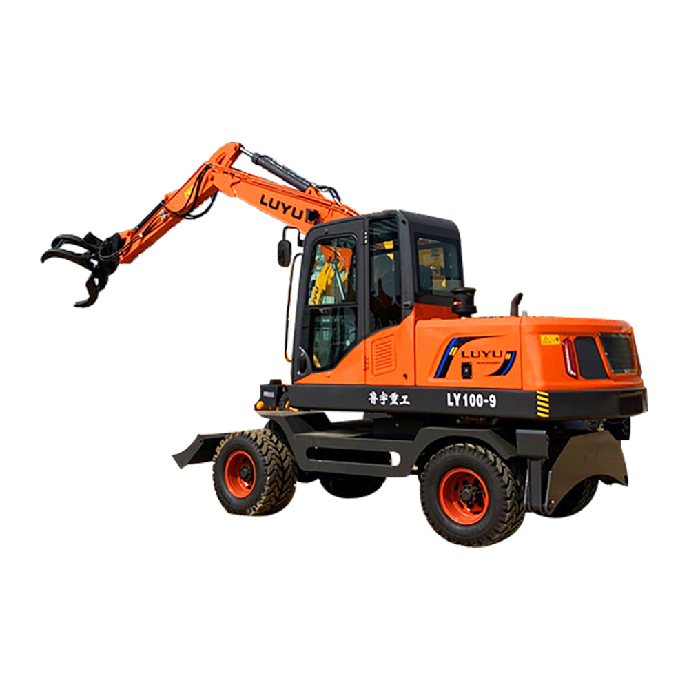 High Quality Small Wheel Excavator for Digging Tree Hole
