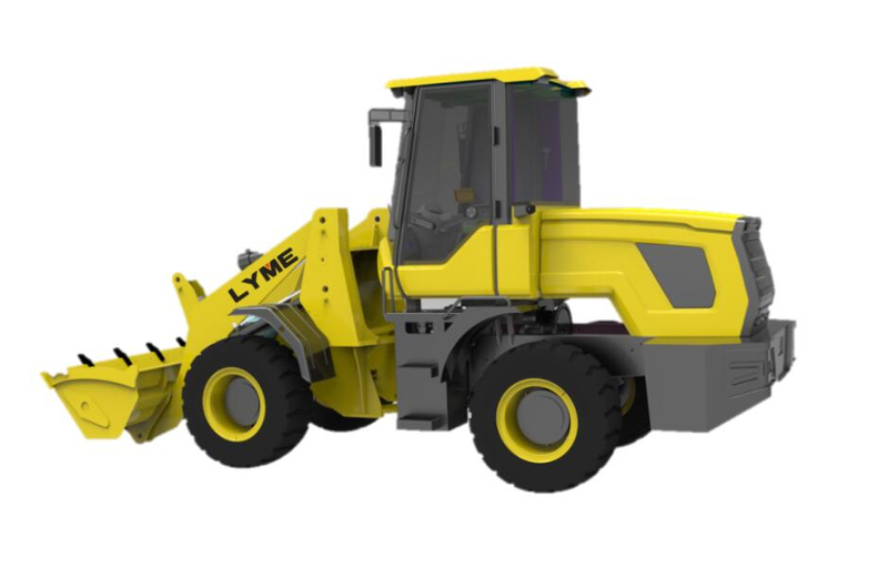 Soil Four Wheel Steer Strong Wheel Loader