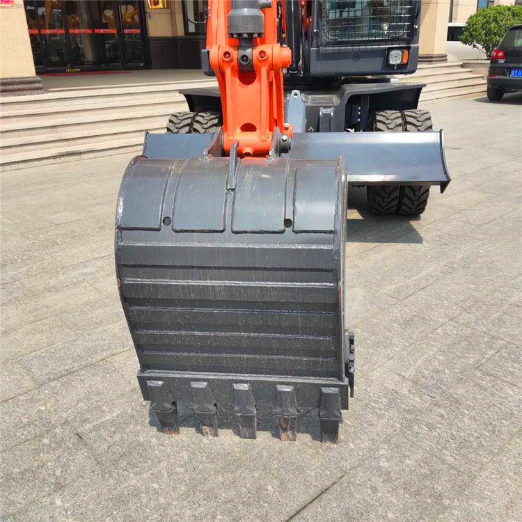 Small Reliable Wheel Excavator For Building Construction