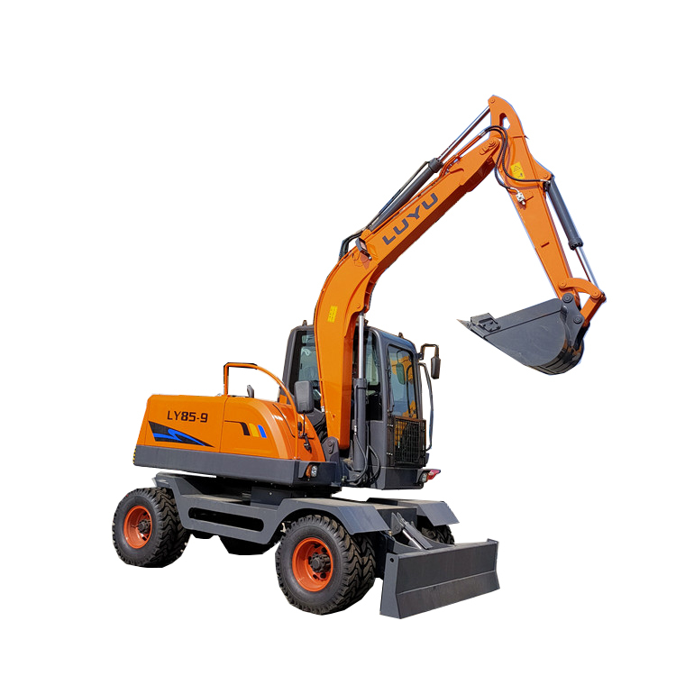 Hydraulic Digging Wheel Excavator with Grapple