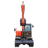 Flexible Rubber Truck Mini Excavator for Laying Cables