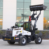 Concrete Articulated Wheel Loader With Forks