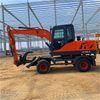 Reliable Wheel Excavator With A/C For Building Construction