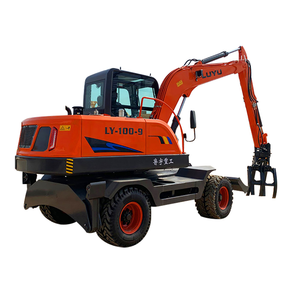 High Quality Small Wheel Excavator for Digging Tree Hole