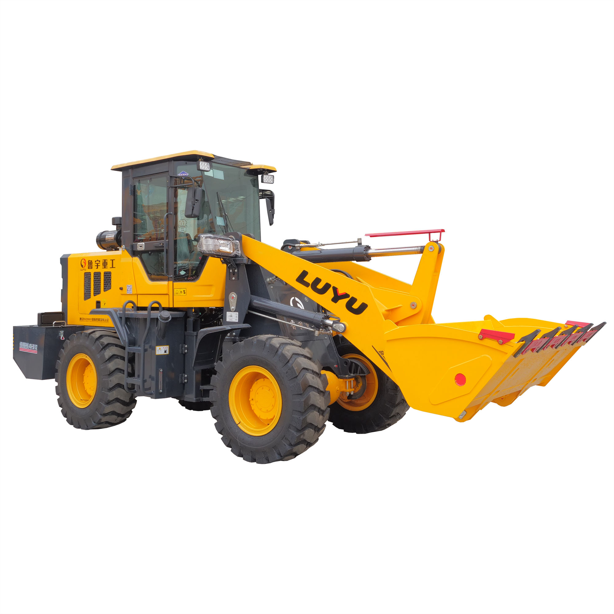 Small Strong Wheel Loader For Roadbed Engineering