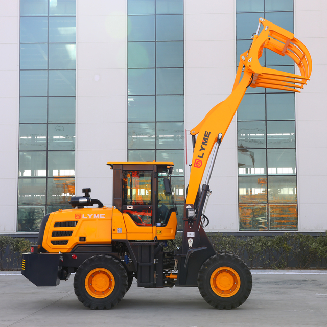 Front Steer Automatic Wheel Loader For Railways