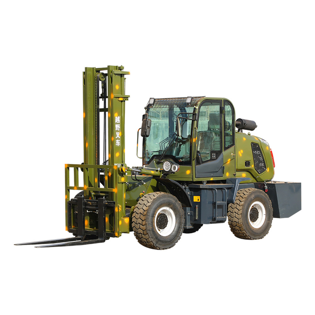 All Terrain Diesel Truck Forklift