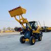 LYME Automatic Wheel Loader With Forks,2 in 1 bucket