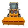 Crab Steer Flexible Wheel Loader For Farm