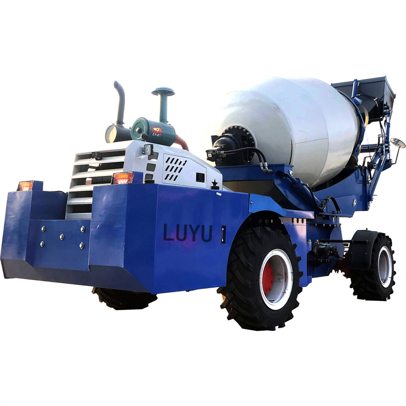 High Cost Performance Multi-function Wheeled Self-loading Mixer Truck