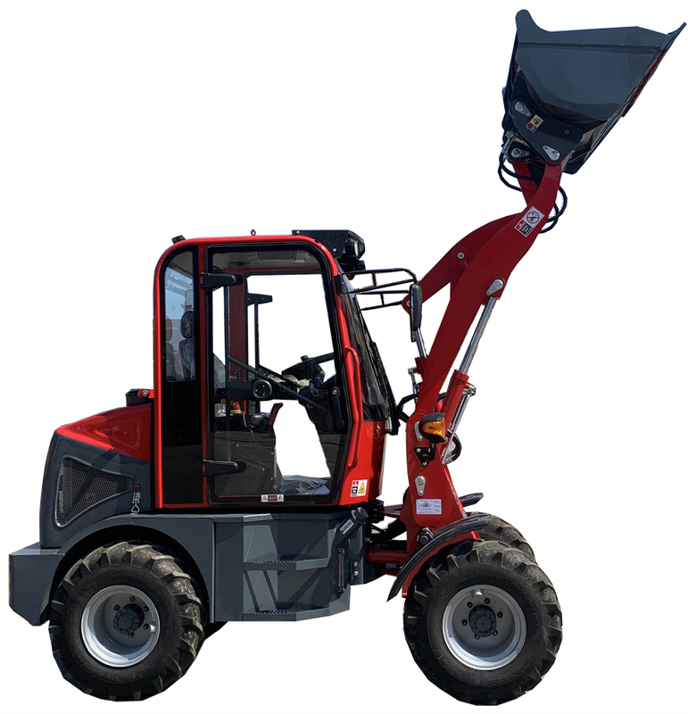 Articulated Mini Front Wheel Loader With Euro 5 Engine 