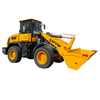 Four Wheel Steer Smooth Wheel Loader For Constructions